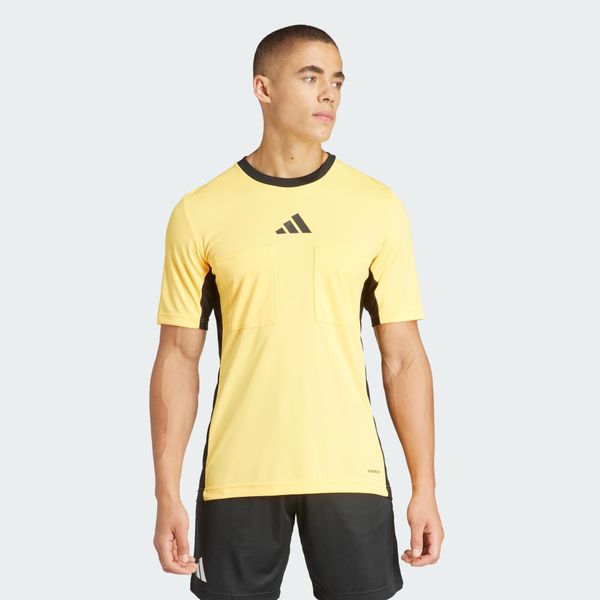 Koszulka Referee 24. Czarne koszulki sportowe męskie Adidas, s, bez wzorów, z materiału, bez kołnierzyka, bez ramiączek, do piłki nożnej. W wyprzedaży za 153.30 zł.