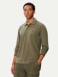Aeronautica Militare Polo 262PO1653UP00082 Zielony Regular Fit. Zielone koszulki polo męskie Aeronautica Militare, l, bez wzorów, z bawełny, bez ramiączek. Za 344.99 zł.