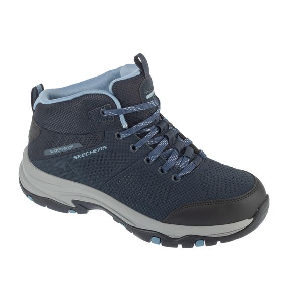 Buty trekkingowe damskie, Trego - Trail Destination. Niebieskie trekkingi damskie Skechers. Za 479.99 zł.