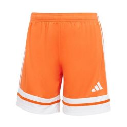 Spodenki Adidas Sport Squa25 Sho W Damskie. Brązowe szorty sportowe damskie Adidas, m, bez wzorów, z materiału, klasyczne, z standardowym stanem, na fitness i siłownię. Za 77.99 zł.