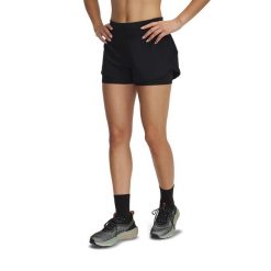 Spodenki do biegania damskie Under Armour Launch Pro 3" 2IN1. Czarne szorty sportowe damskie Under Armour, xl, bez wzorów, sportowe, do biegania. Za 155.99 zł.