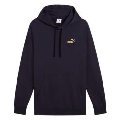 Męska Bluza Z Kapturem Ess 2 Color Small No 1. Niebieskie bluzy męskie Puma, m, bez wzorów, z kapturem. Za 237.99 zł.