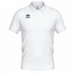 Koszulka polo dla dzieci Errea Evo. Białe t-shirty dla chłopców ERREA, bez wzorów, z bawełny, bez ramiączek. Za 161.00 zł.
