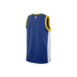 Koszulka męska nike nba golden state warriors swingman road jersey rush blue. Niebieskie koszulki sportowe męskie Nike, m, bez wzorów, z jersey, bez kołnierzyka, bez ramiączek, do biegania. Za 329.00 zł.