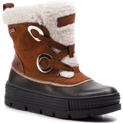 Śniegowce TAMARIS - 1-26058-31 Cognac Comb 392. Kozaki damskie marki Tamaris. W wyprzedaży za 199.00 zł.
