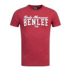 T-shirt o wąskim kroju Benlee Kingsport. Czerwone t-shirty męskie BENLEE, m, bez wzorów, z bawełny, bez kołnierzyka. Za 135.00 zł.