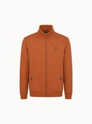 Kurtka z dresu Le Coq Sportif Essentiels T/T N°1. Brązowe kurtki męskie le coq sportif, m, bez wzorów, z dresówki, casualowe, bez kaptura. Za 517.50 zł.