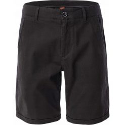 Shorty Męskie Jeden Kolor Lesori. Czarne krótkie spodenki sportowe męskie IGUANA, m, bez wzorów, trekkingowe. Za 136.99 zł.