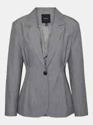 Vero Moda Marynarka Vika 10323449 Szary Slim Fit. Szare żakiety damskie Vero Moda, bez wzorów, z syntetyku. Za 189.99 zł.