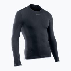 Longsleeve rowerowy męski Northwave Surface Baselayer. Czarne bluzy męskie Northwave, m, bez wzorów, bez kaptura. Za 179.99 zł.