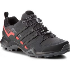 Buty adidas - Terrex Swift R2 AC7982 Carbon/Carbon/Hirere. Czarne trekkingi męskie Adidas, z materiału. W wyprzedaży za 359.00 zł.