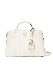 Guess Torebka Aldina HWGG96 63060 Écru. Torebki do ręki damskie Guess, z aplikacjami, ze skóry, bez dodatków. Za 399.99 zł.