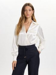 Guess Body W5BH68 W2612 Écru Regular Fit. Bluzki damskie Guess, xl, z aplikacjami, z syntetyku, bez kołnierzyka, bez ramiączek. Za 379.99 zł.