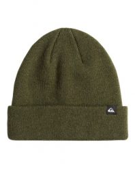 Czapka z mankietem dla Mężczyzn ROUTINE Zielony. Niebieskie czapki i kapelusze męskie Quiksilver, bez wzorów, z materiału. Za 199.00 zł.