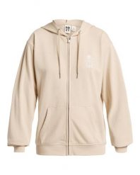 Bluza na zamek dla Kobiety SURF STOKED ZIP TERRY Beżowy. Brązowe bluzy damskie Roxy, m, bez wzorów, z bawełny, z kapturem. Za 174.99 zł.