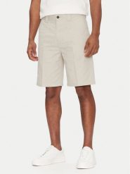 BOSS Szorty materiałowe Chino-Straight-S 50539161 Beżowy Regular Fit. Brązowe spodnie materiałowe męskie Boss, m, bez wzorów, z bawełny. Za 359.99 zł.