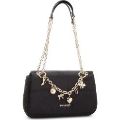 Torebka TWINSET - Tracolla AA8PFC Nero 00006. Czarne torebki do ręki damskie Twinset, z materiału. Za 719.00 zł.