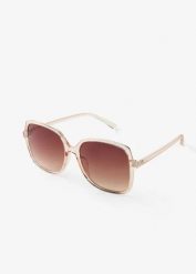 Okulary przeciwsłoneczne. Brązowe okulary przeciwsłoneczne damskie bonprix. Za 54.99 zł.