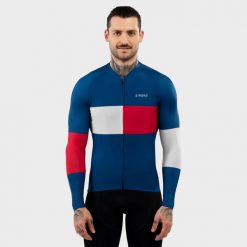Męska koszulka rowerowa z krótkim rękawem Kolarstwo Siroko M2 Vezzana. Czerwone bluzy męskie SIROKO, m, bez wzorów, z jersey, bez kaptura. Za 381.00 zł.