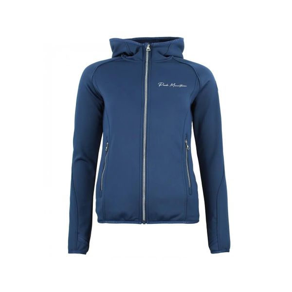 Kurtka damska Peak Mountain Polarshel Acampowz. Niebieskie kurtki damskie Peak Mountain, xl, z aplikacjami, z elastanu, bez kaptura. Za 183.00 zł.