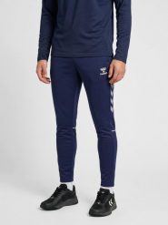 Spodnie treningowe Hummel Core 2.0. Białe spodnie sportowe męskie Hummel, xl, bez wzorów, z materiału, na fitness i siłownię. Za 216.00 zł.
