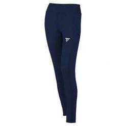 Legginsy dziewczęce Tecnifibre Team. Niebieskie legginsy dla dziewczynek TECNIFIBRE, bez wzorów, z elastanu. Za 159.00 zł.