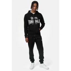 Bluza z kapturem zapinana na zamek błyskawiczny Lonsdale Yetlington. Białe bluzy męskie Lonsdale, m, bez wzorów, z dresówki, z kapturem. Za 503.00 zł.