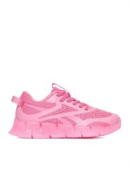 Reebok Sneakersy EO-ZIG N GLOW 3 ELASTIC LACE 100248754 Różowy. Czerwone buty sportowe dziewczęce Reebok, bez wzorów, z materiału, bez zapięcia. Za 199.99 zł.