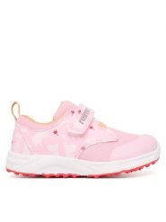 Reima Sneakersy Moomin Ekana 5400129M-4251 Różowy. Czerwone buty sportowe dziewczęce Reima, bez wzorów, ze skóry, bez zapięcia. Za 219.99 zł.