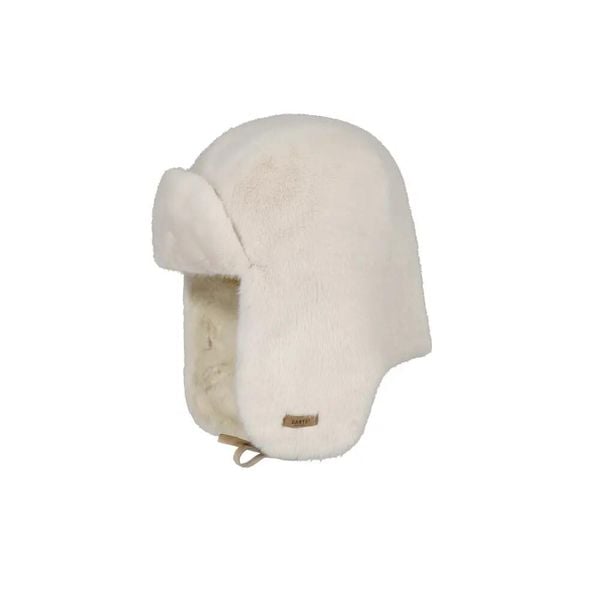 Czapka damska Barts Lucerne. Białe czapki i kapelusze damskie Barts, na zimę, bez wzorów, z futra. Za 256.00 zł.