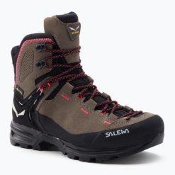 Damskie buty trekkingowe Salewa MTN Trainer 2 Mid GTX. Brązowe obuwie sportowe damskie Salewa, trekkingowe, gore-tex. Za 1,050.50 zł.
