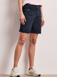 Street One Bermudy Kobiety Bawełna niebieski, 36. Niebieskie szorty damskie Street One, s, bez wzorów, z bawełny, street. Za 179.95 zł.