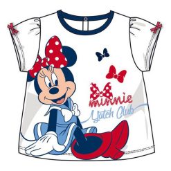 Disney By Arnetta Koszulka Dziewczęca Minnie 80 Biały. Bluzki dla dziewczynek Disney By Arnetta. Za 35.00 zł.