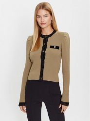 Liu Jo Kardigan CF3015 MS99E Brązowy Regular Fit. Brązowe kardigany damskie Liu Jo, m, bez wzorów, z syntetyku. Za 849.99 zł.