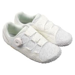 Buty do biegania damskie Merrell Vapor Glove 6 Boa. Białe obuwie sportowe damskie Merrell, bez wzorów, z materiału, do biegania. Za 496.00 zł.