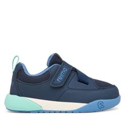 Sneakersy Reima. Niebieskie trampki i tenisówki chłopięce Reima, bez wzorów, bez zapięcia. Za 349.99 zł.