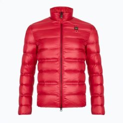 Kurtka męska Blauer USA Belmont. Czerwone kurtki męskie Blauer, m, bez wzorów, z poliamidu, eleganckie, bez kaptura. Za 1,029.00 zł.