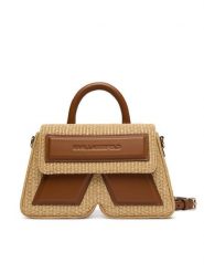 KARL LAGERFELD Torebka B2W30024 Beżowy. Brązowe torebki do ręki damskie KARL LAGERFELD, bez wzorów, ze skóry, bez dodatków. Za 1,199.00 zł.