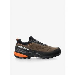 Buty podejściowe męskie Scarpa Rapid XT GTX. Brązowe buty sportowe męskie Scarpa, bez zapięcia, wspinaczkowe. Za 743.99 zł.