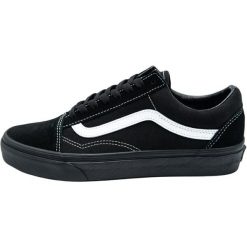 Trampki Vans Old Skool. Czarne trampki i tenisówki damskie Vans, bez wzorów, z materiału, bez zapięcia. Za 390.00 zł.
