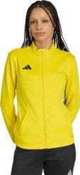 Adidas Bluza damska adidas Entrada 26 Track żółta JZ6595 2XL. Żółte bluzy damskie Adidas, xl, bez wzorów, bez kaptura. Za 193.31 zł.