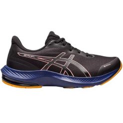 Buty do biegania Asics Gel-Pulse 14 Gtx 1012B317 001 czarne. Czarne obuwie sportowe damskie bez wzorów, z gore-texu, do biegania. Za 672.51 zł.