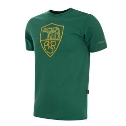 Koszulka dla dorosłych - AS Roma Heritage - Zielony. Zielone koszulki sportowe męskie COPA FOOTBALL, l, bez wzorów, bez kołnierzyka, bez ramiączek, do piłki nożnej. Za 211.91 zł.