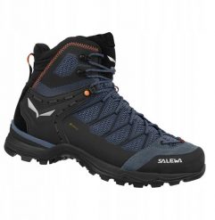 Buty trekkingowe wysokie Salewa Mountain Trainer Lite Mid GTX - java blue/black. Czarne trekkingi męskie Salewa. Za 1,113.90 zł.