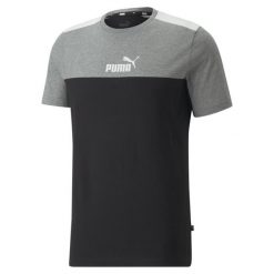 T-shirt treningowy męski Puma. Czarne buty sportowe męskie Puma, l, bez wzorów, bez kołnierzyka, bez ramiączek, na jogę i pilates. Za 153.00 zł.