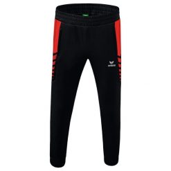 Jogging Erima Worker Six Wings. Czarne krótkie spodenki sportowe męskie Erima, s, bez wzorów, do biegania. Za 178.50 zł.