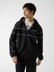 Guess Bluza 180803 Czarny Classic Fit. Czarne bluzy męskie Guess, m, z aplikacjami, bez kaptura. Za 479.99 zł.