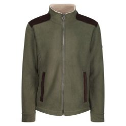 Bluza Polarowa Męska Pełen Suwak. Zielone bluzy męskie Regatta, na zimę, m, bez wzorów, z polaru, bez kaptura. Za 208.99 zł.
