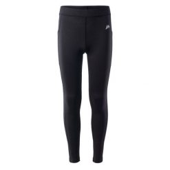 Legginsy dziewczęce Martes Vika. Czarne legginsy dla dziewczynek MARTES, bez wzorów, z elastanu. Za 62.87 zł.