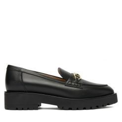 Loafersy Aigner. Czarne mokasyny damskie Aigner. Za 1,609.00 zł.